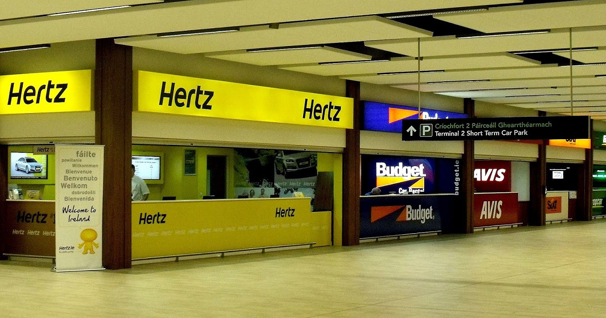 A image of hertz car rental malaga spain